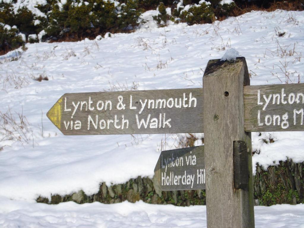 Croft House B&B Lynton Esterno foto